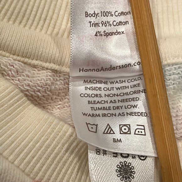 Hanna Andersson French Terry Rainbow Print Dress, 120 (6-7 yrs) - Picture 6 of 8